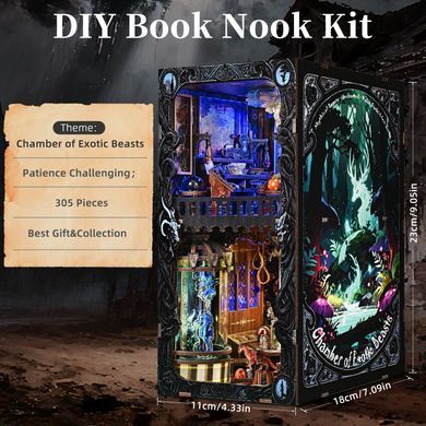 Декор для книжних полиць (букнук) ETKVR Chamber of Exotic Beasts DH-ETKVR-KT04 фото
