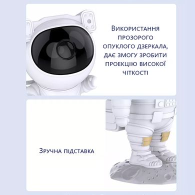 Світильник астронавт "Космос" (проектор) Lonvis Smart Life з додатком