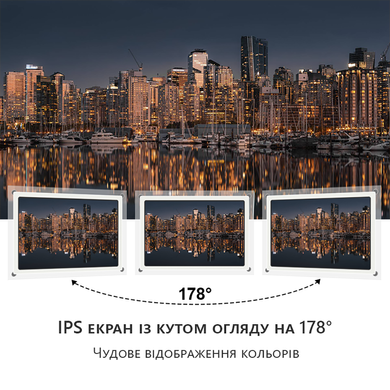 Цифрова фоторамка PROS FRAMEO 10" WI-FI (сенсорна, акрілова), біла