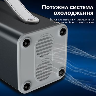 Павербанк з розеткою (паверстанція) BEWELL BAPS-180PD 45000 mAh