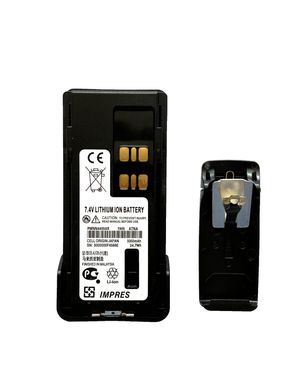 Батарея Motorola PMNN4409AR TYPE-C 3350 mAh (DP4800, DP4600, DP4400) з кліпсою