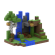 Набір блоків Minecraft "Джунглі" T065 (300 елементів)