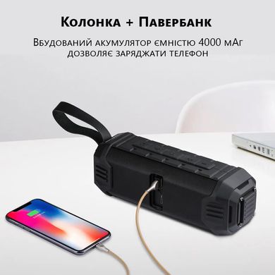 Портативна Bluetooth колонка Awei Y280 з функцією powerbank